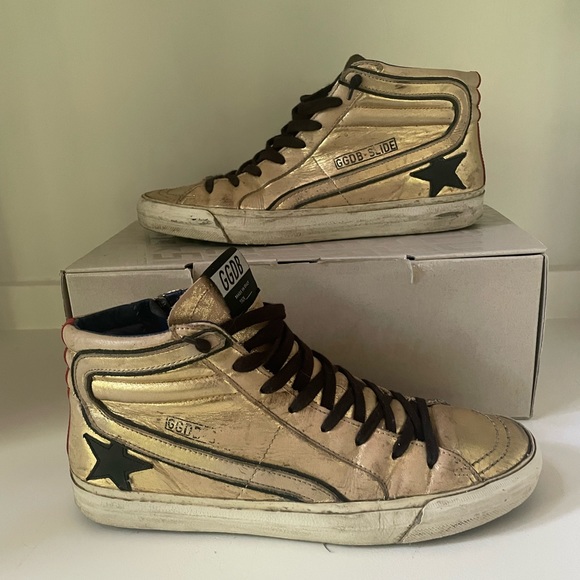 Golden Goose Slide Sneakers Size 41 EU - Picture 2 of 4